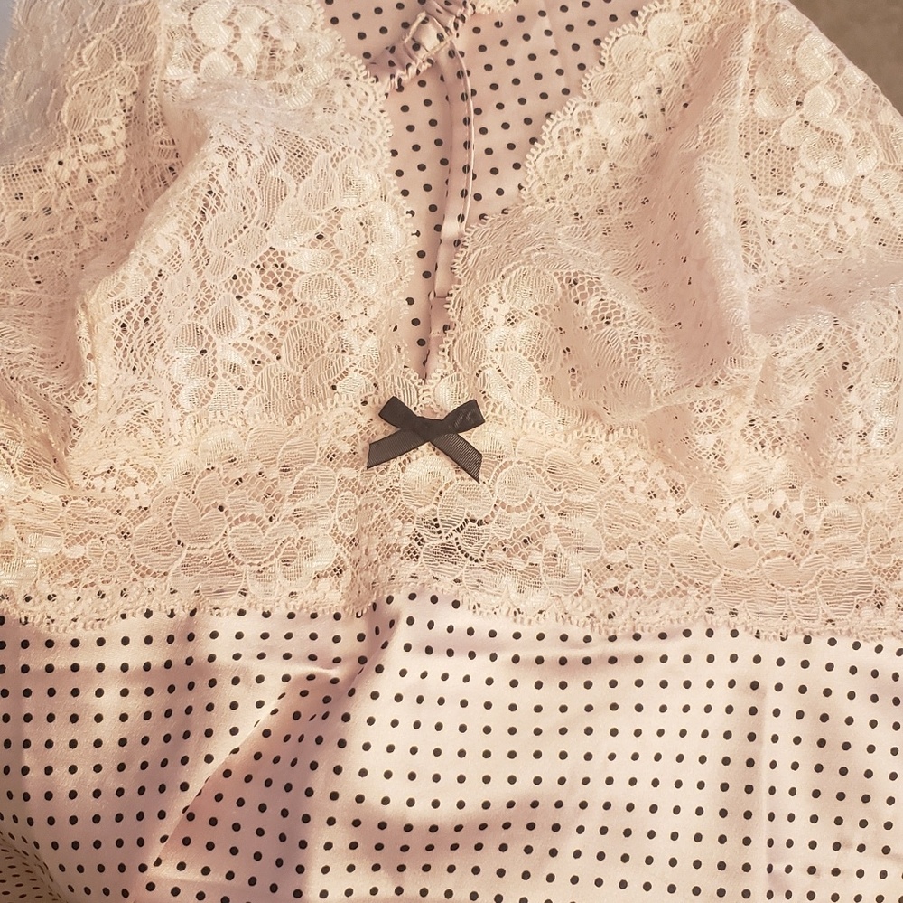 Victoria's Secret satin chemise.